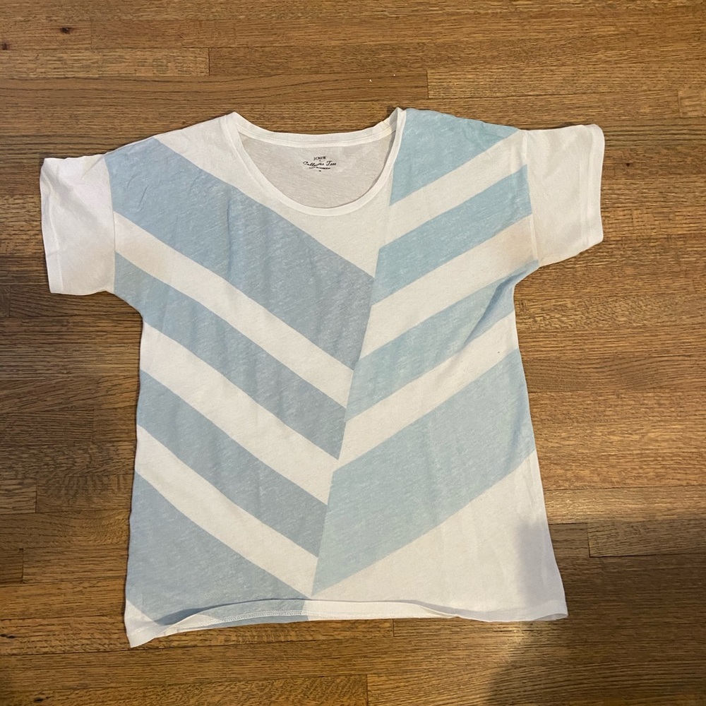 J.Crew striped design t shirt